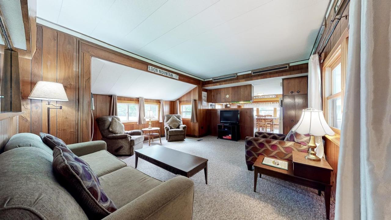 Riverbank'S Pemi Cottage Lincoln Bagian luar foto